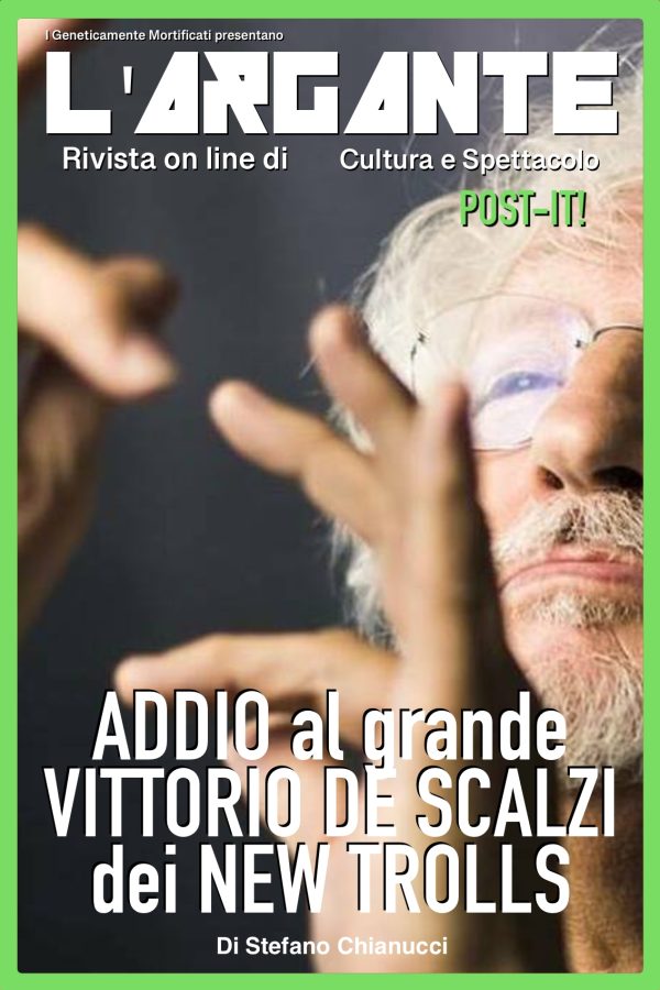 Addio a Vittorio De Scalzi